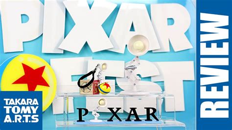 Pixar Logo / Luxo Jr. / Pixar Ball— Buildable Figure Set of 3 from ...