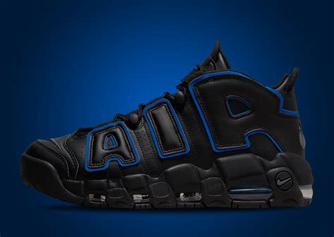 Royal Blue Accents This Nike Air More Uptempo - Sneaker News