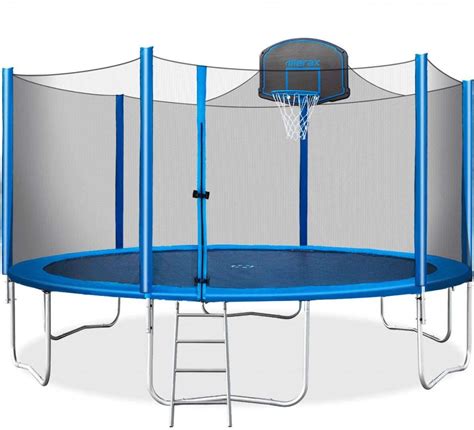 Best Trampoline with Basketball Hoop [2022 Review] Net & Bball Goals