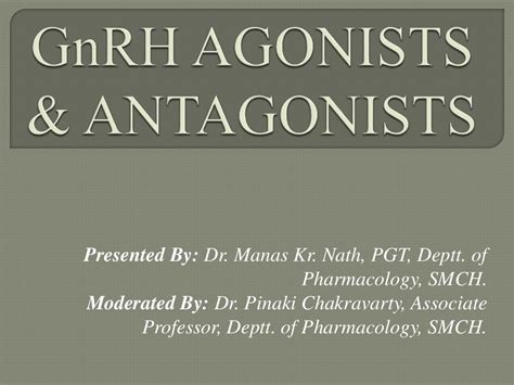 GnRH Agonists & Antagonists