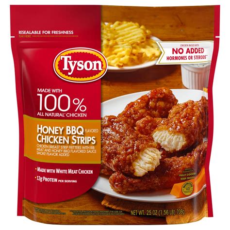 Tyson Honey BBQ Chicken Strips - Shop Chicken at H-E-B