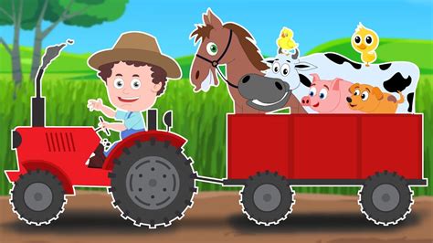 Old MacDonald Had A Farm | Nursery Rhymes | Kids Songs For Children - YouTube