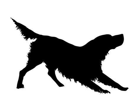 Dog Playful Silhouette Clipart Free Stock Photo - Public Domain Pictures