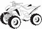 ATV Coloring Pages  Free Printable For Kids sketch template