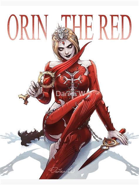 "Orin the red - Baldur's Gate 3" Poster for Sale by Darika W | Redbubble