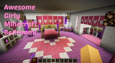 awesome girly minecraft bedroom youtube teen bedrooms cool modern girl inside teens room ...