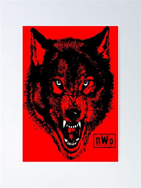 "nWo Wolfpac" Poster for Sale by Ent-Clothing | Redbubble