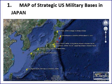 Japan Map Us Military Bases