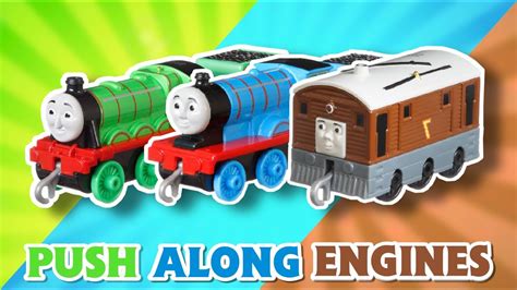 EDWARD, HENRY & TOBY TRACKMASTER PUSH ALONG UNBOXING || PeterSam24 - YouTube