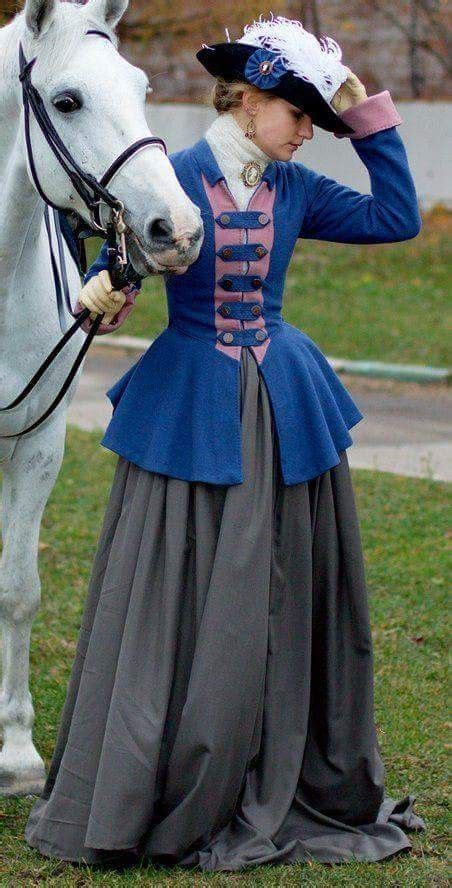 18th century riding habit 18th Century Dress, 18th Century Costume ...