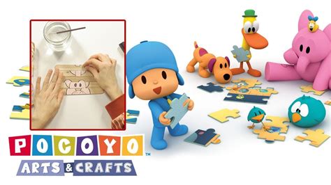 Pocoyo Arts & Crafts: Pocoyo and Friends Puzzle - YouTube