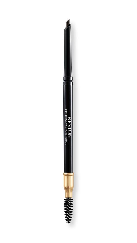 ColorStay™ Brow Pencil, With Blending Eyebrow Brush : Soft Black - Revlon