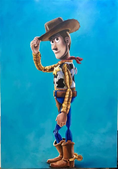 Howdy (I'm Sheriff Woody) Painting by Jenifer Dapper | Saatchi Art