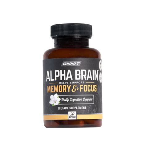 Alpha BRAIN® (30ct) - Supplements