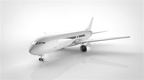 airplane 3d rendering 3D model | CGTrader