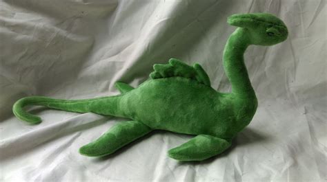 Loch Ness Monster Plush in Green by KtrenalWinterheart on DeviantArt | Loch ness monster, Cute ...