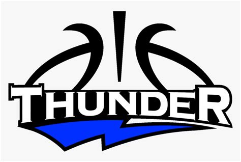 Thunder Basketball Clipart, HD Png Download , Transparent Png Image ...