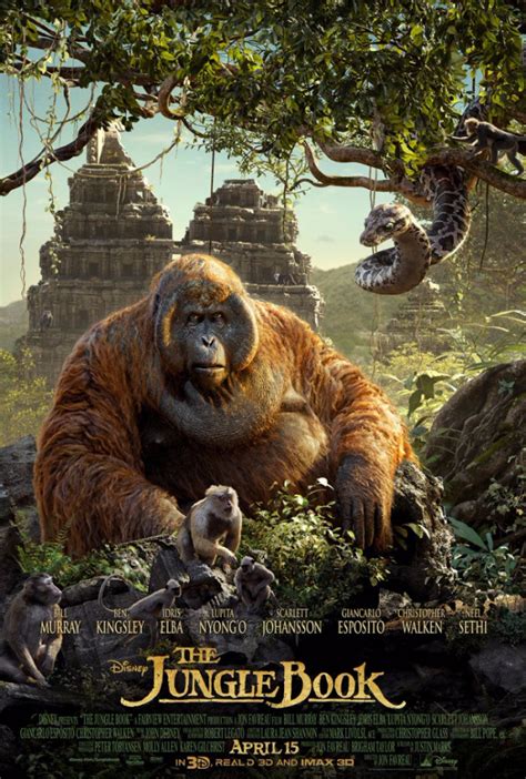 Disney's The Jungle Book Gets A New Movie Poster