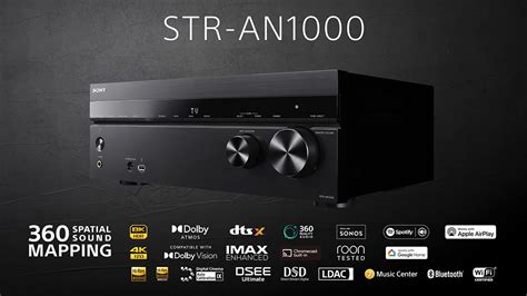 Sony STR-AN1000 Review (7.2 CH 8K AV Receiver) | HME