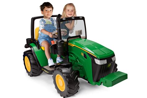 Peg Perego John Deere Dual Force 12-Volt Ride On Toy | Kids Sit On Tractors | jsandanski ...