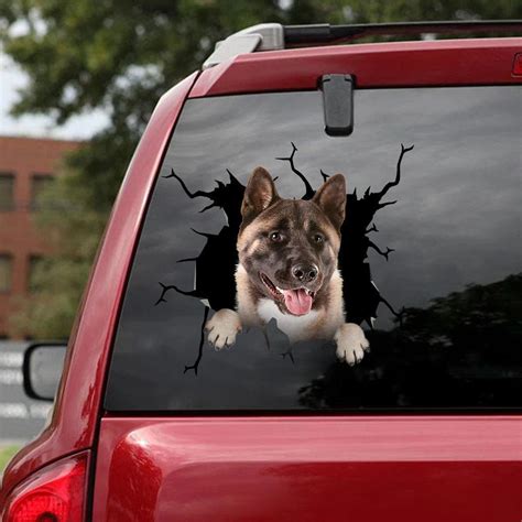 Akita Dog 3d Car Sticker, Decals – Plangraphics