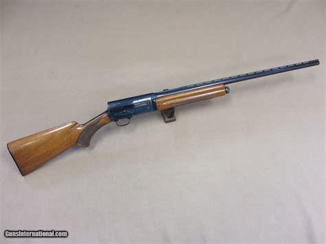 1969 Belgian Browning A5 20 Gauge 28" Vent Rib Barrel Full Choke