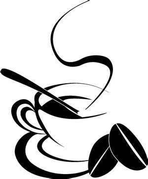 Coffee cup silhouette vectors stock in format for free download 278.37KB