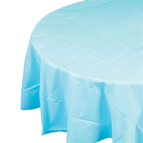 Tablecloth - Round, Light Blue | Tablecloths | Tableware | Catering ...