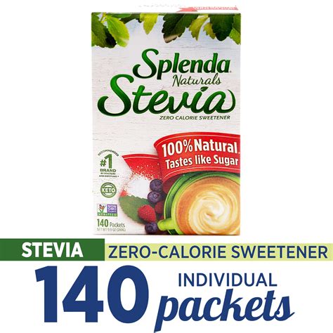 Splenda Naturals Stevia Sweetener, 140 Packets - Walmart.com - Walmart.com