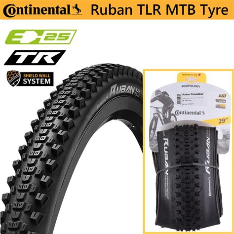 CONTINENTAL-RUBAN-SHIELDWALL-TUBELESS-TIRE-MTB-27-5-29IN-TLR-E-25 ...