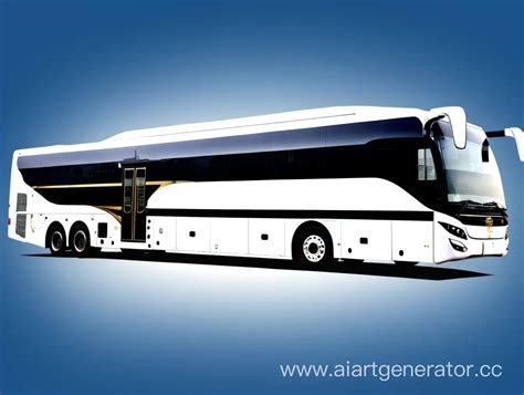 Luxury Double Decker Electric Intercity Bus | AI Art Generator