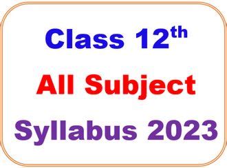 12th syllabus 2023 UP Board 30% Off Syllabus News- UPMSP - Uttar ...