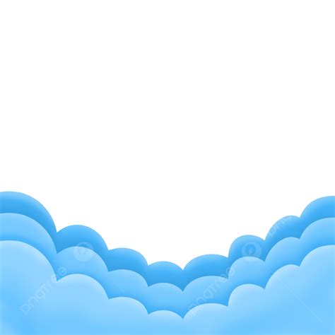 Gambar Potongan Kertas Awan Biru PNG , Gambar, Awan, Biru Imagem PNG e PSD Para Download Gratuito