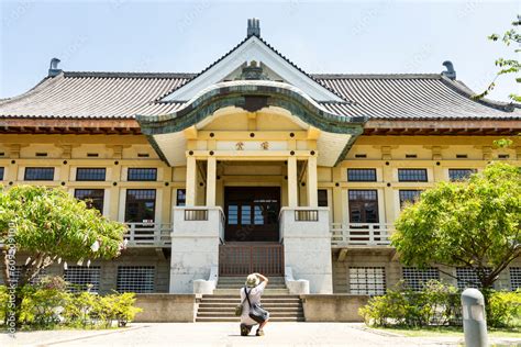 Tainan, Taiwan- May 21, 2023: Building view of the Tainan Wude Hall (Old Tainan Martial Arts ...