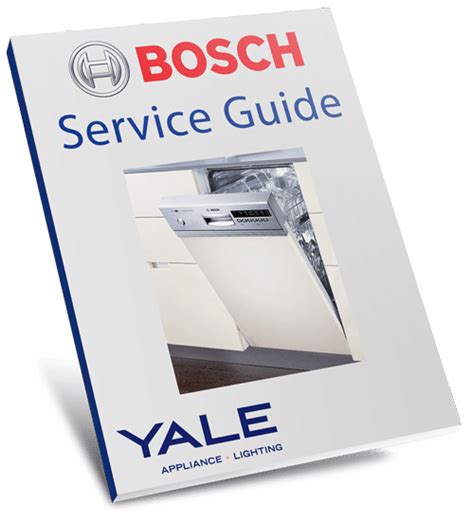 Bosch Dishwasher Service and Repair Guide - Thank You