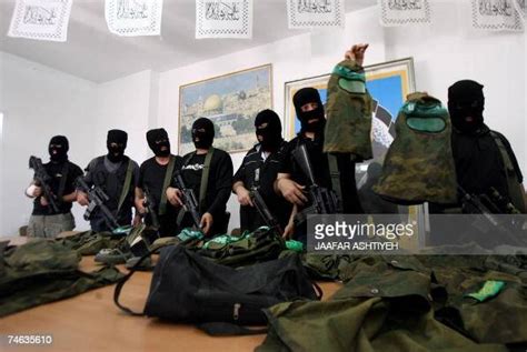 Members of the al-Aqsa Martyrs Brigades, an armed offshoot of the ...