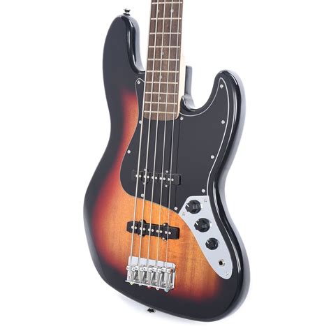 Squier Jazz Bass Sunburst 3-Tone Sunburst > Guitars Bass | Chicago Music Exchange