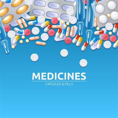 Medicines Background Illustration 465805 Vector Art at Vecteezy