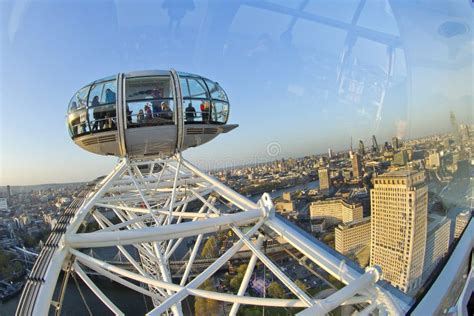 Aerial View from London Eye, London, Great Britain Editorial Image ...