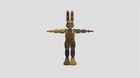 Spring Bonnie fnaf 3 - Download Free 3D model by Atomo (@Statix_9 ...