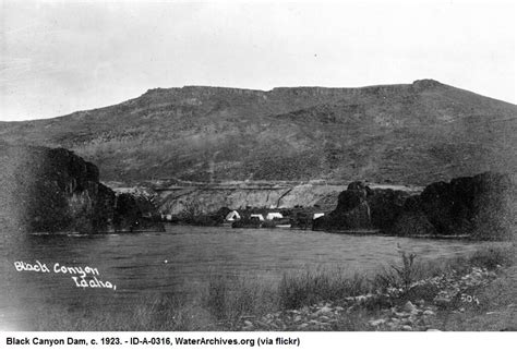 Gem County Historical Society/history/Black Canyon Dam