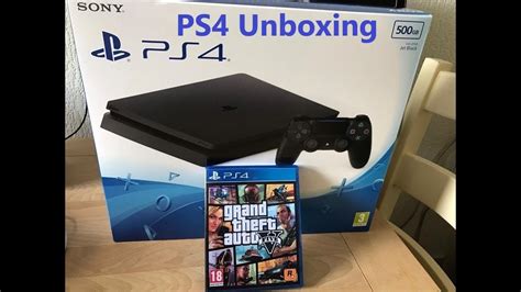 PS4 Slim Unboxing - YouTube