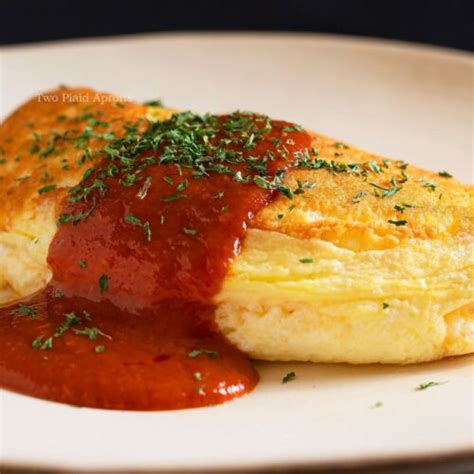 Soufflé Omelette with Special Tomato Sauce (A Food Wars Recipe) | Two ...