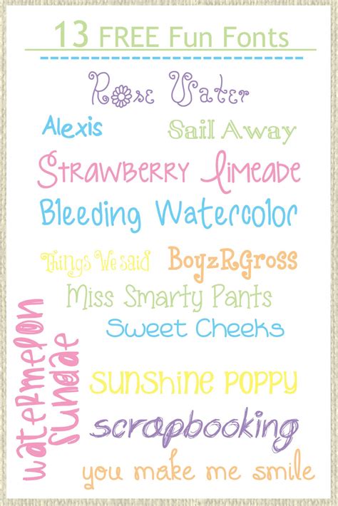 Grits & Giggles: My Favorite Fonts