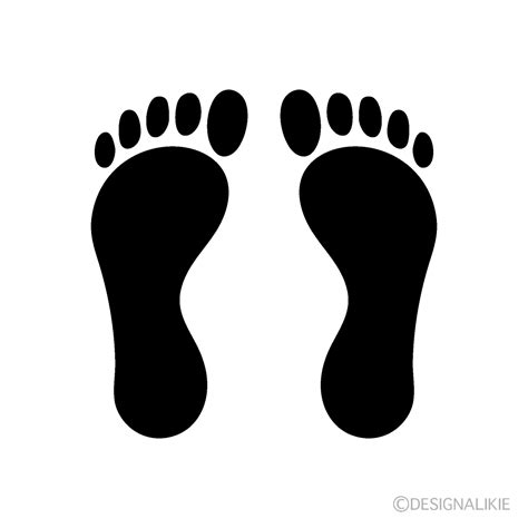 Clipart Left Foot