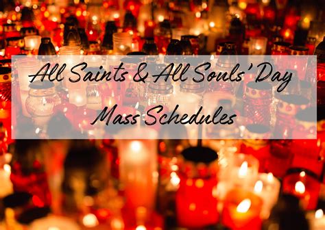 Holy Day Mass Schedule – Assumption of the Blessed Virgin Mary Church