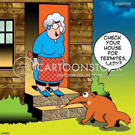 Termite Eater Cartoons and Comics - funny pictures from CartoonStock