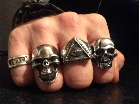 Biker rings | Rings, Biker rings, Men's rings