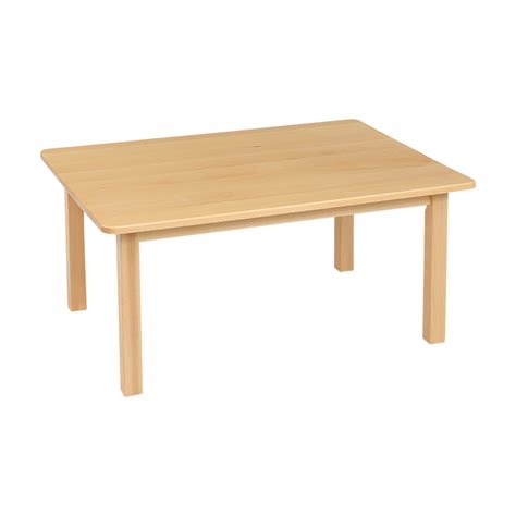 GALT Rectangular Wooden Classroom Table - 960 x 690 x 465mm - Beech - HE48773660 | Hope Education