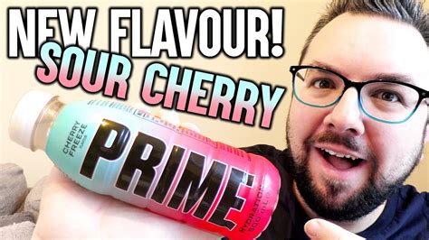 PRIME Cherry Freeze Review - YouTube